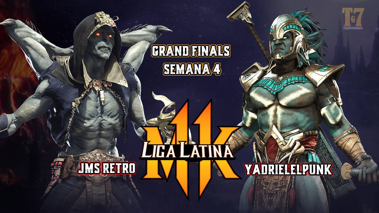 GRAND FINALS - Yadriel El Punk vs JMS-Retro - Kotal Vs Kollector  MK11 Liga Latina Norte S4