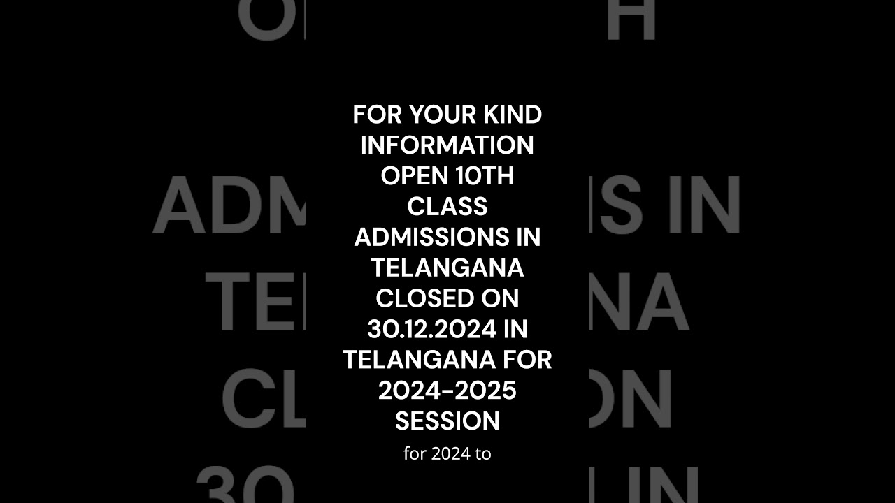 Open 10th Admission 2024 Telangana | TOSS Open SSC Admission In Hyderabad | Toss Contact 8801045488