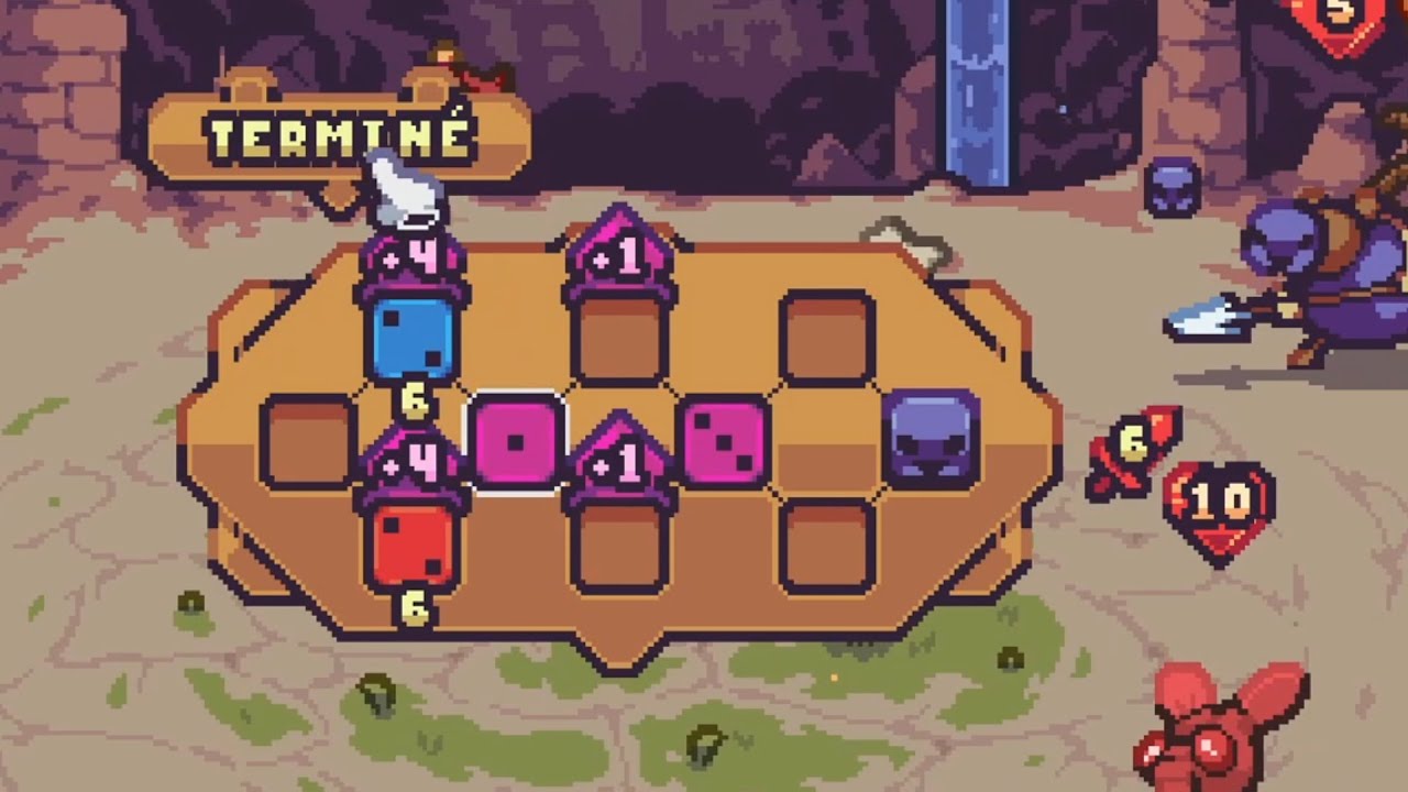 UN ROGUELIKE AVEC UNE GRENOUILLE 🎲 (Die in the Dungeon)