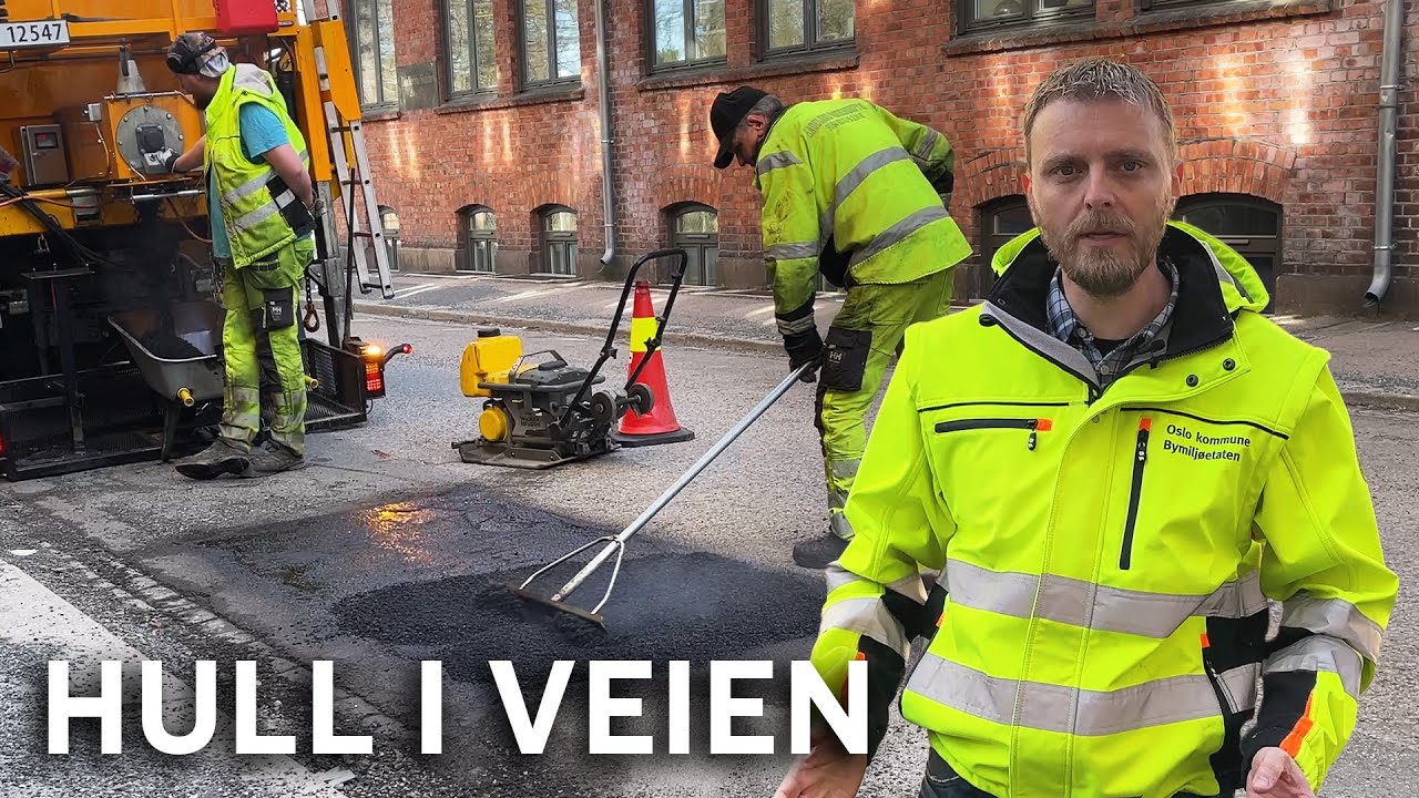 Slik tetter vi hull i veien | Oslo