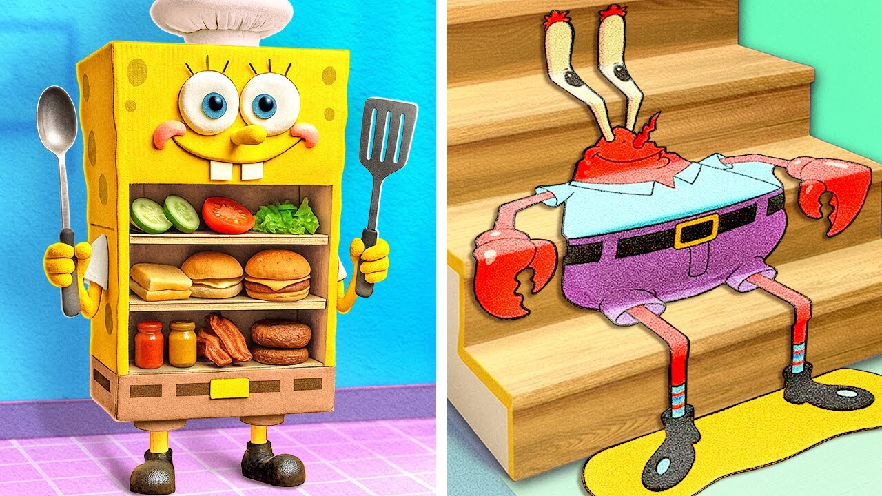 What Happened In Bikini Bottom? 🍔💸 *Underwater Sponge Bob Gamebook Adventures*