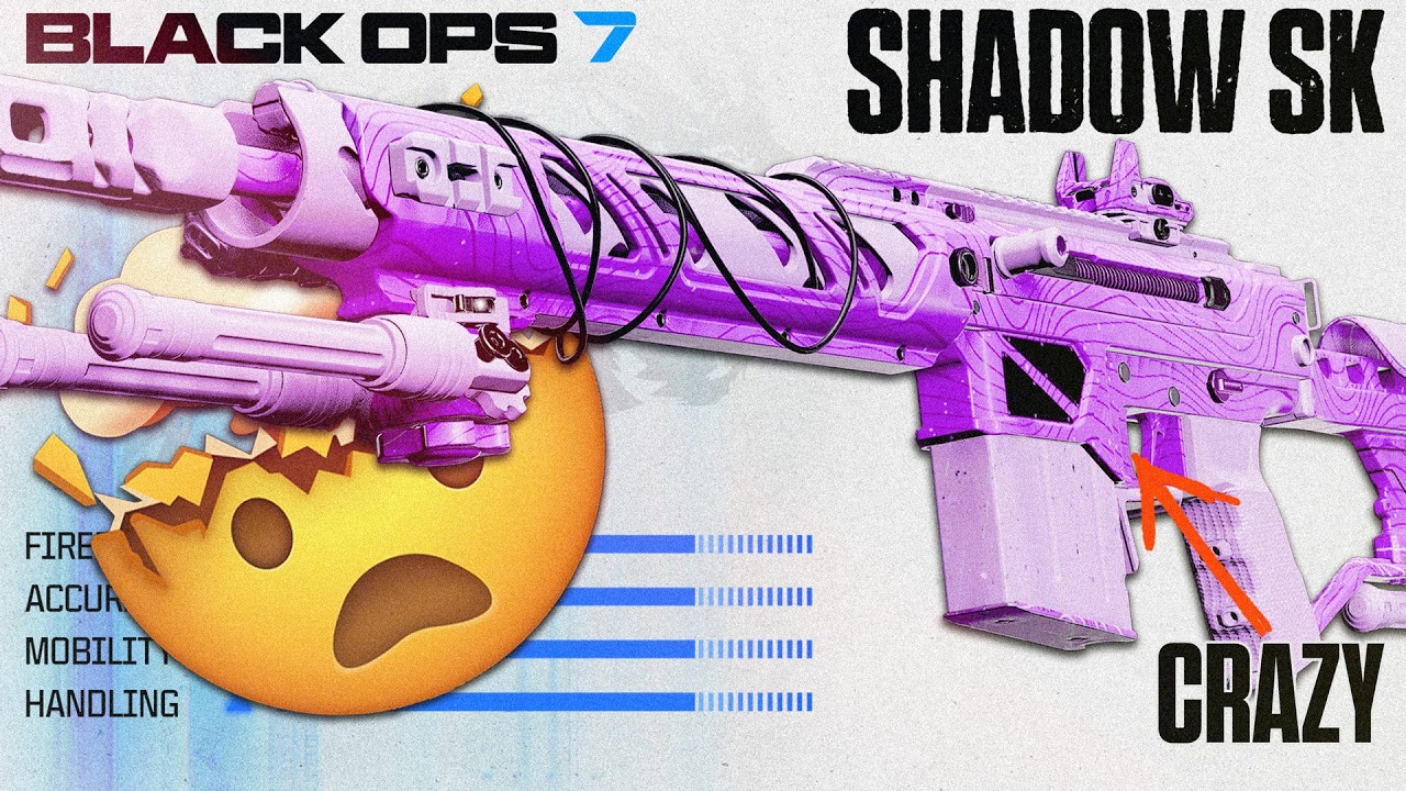 САМЫЙ ИМПРОВИЗИРОВАННЫЙ СНАЙПЕР В BO7 😅 - СБОРКА ДЛЯ SHADOW SK