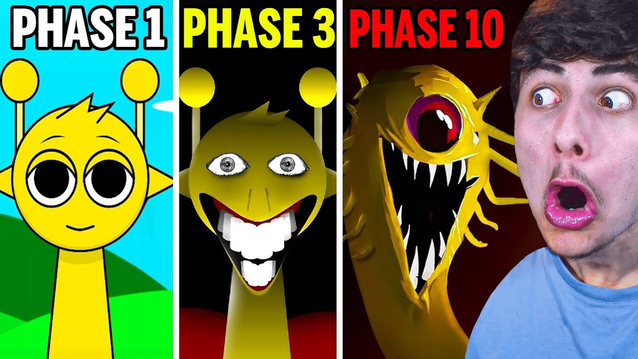 J'ai TERMINÉ à 100% SPRUNKI ! (Phase 1-10)