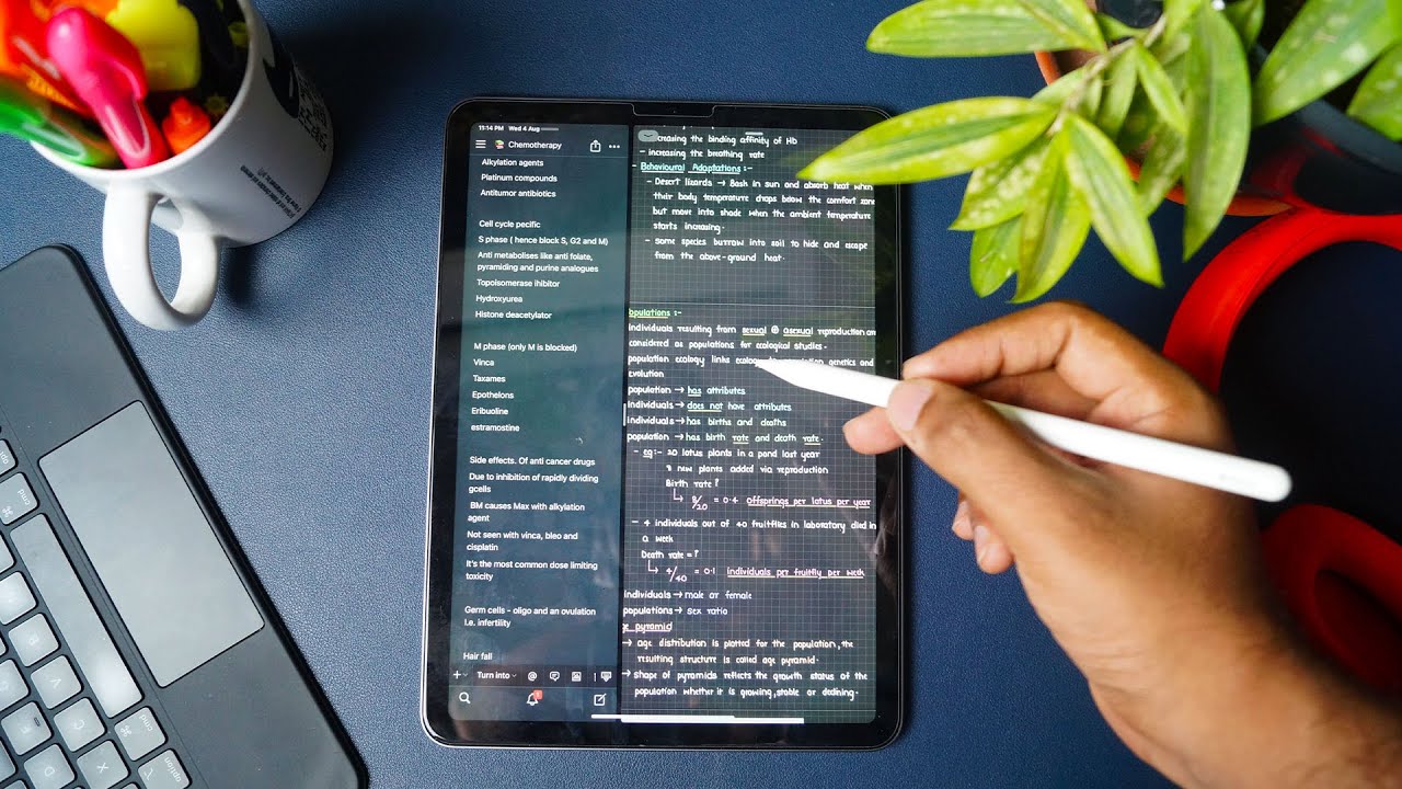 Как я использую свой iPad, будучи студентом-медиком и создателем электронных документов | Анудж П...
