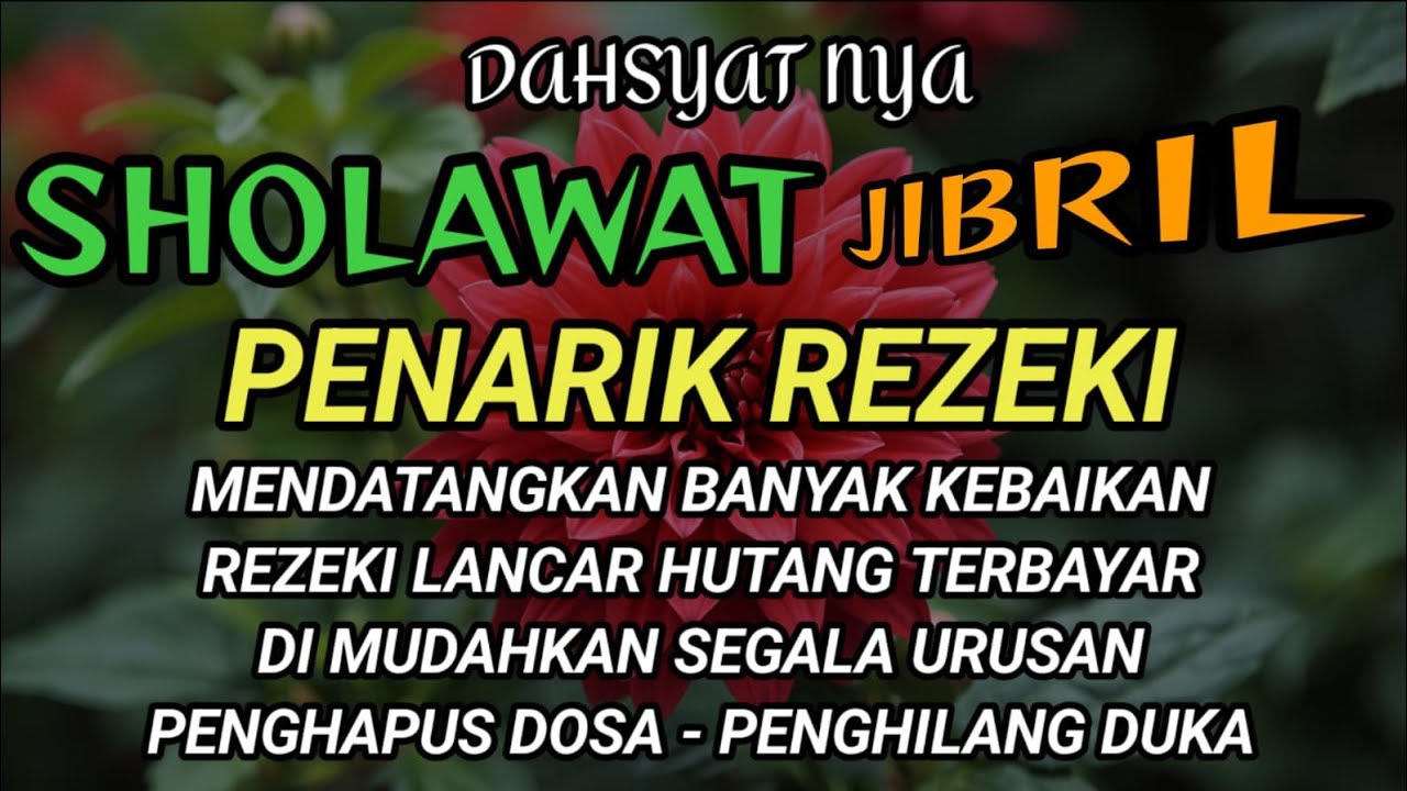 Sholawat Jibril Merdu Penenang Hati | Dzikir & Sholawat Nabi ﷺ
