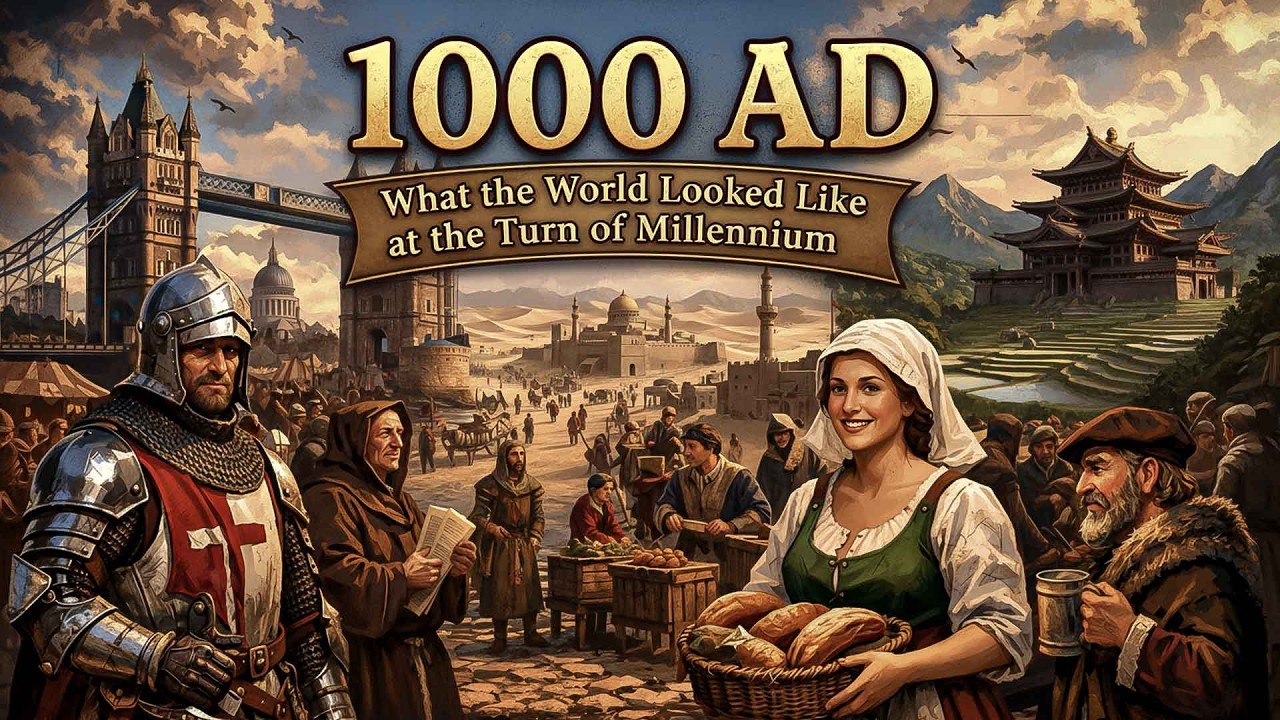 1000 AD : What the World Looked Like at the Turn of the Millennium