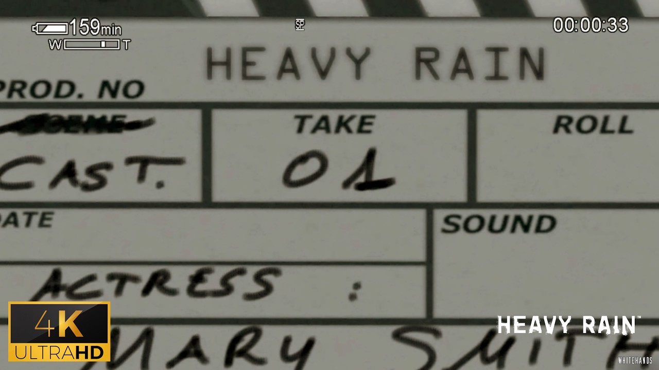 Heavy Rain (2019) PC / 4K - Дополнительные материалы