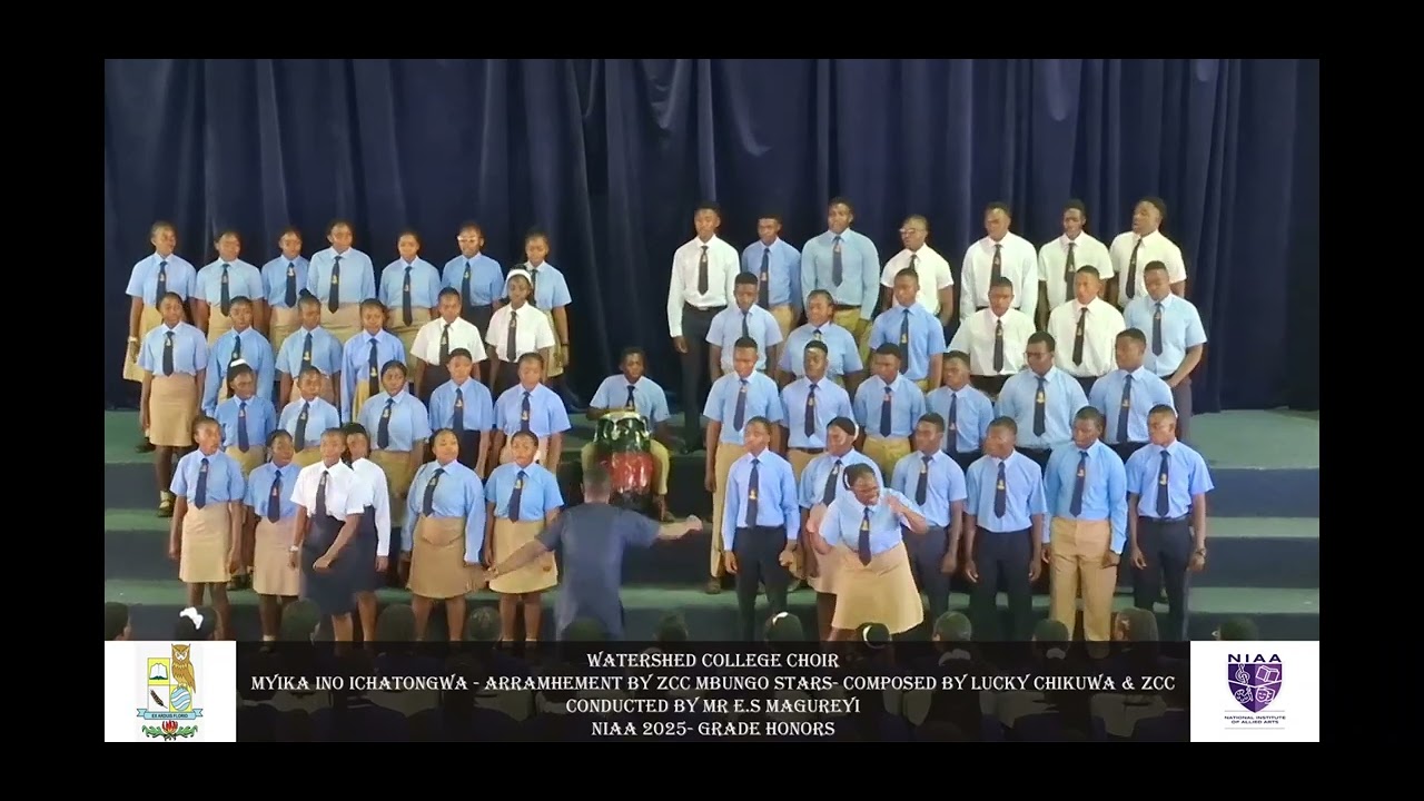 WATERSHED COLLEGE CHOIR- NYIKA INO INOTONGWA