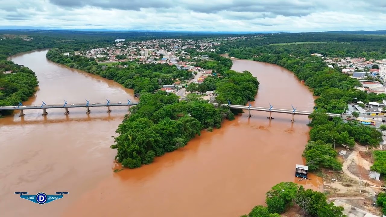 Rio Araguaia e Garças em Barra do Garças-MT dia 10/02/2026