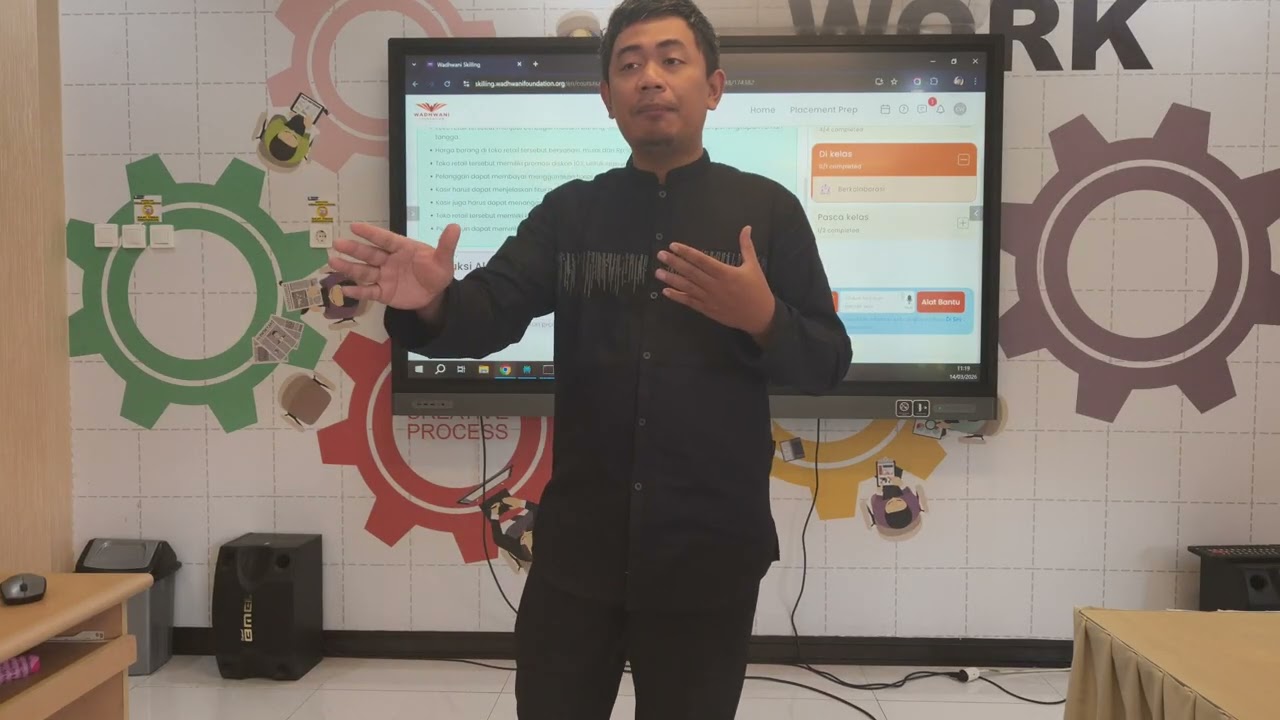 Tugas Training of Trainer (ToT): Program Job Ready dan Entrepreneurship Network Wadhwani Foundation