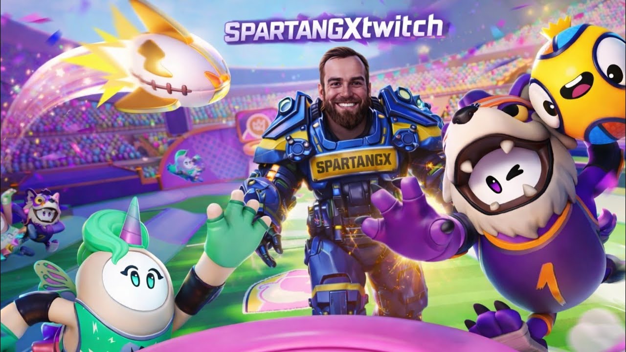 Fortnite 🔫 Probamos | CROWN JAM de FG🏀!! | Resubido 🔴🎥 #fortnite #fallguys #funny #live @spartan-gx 