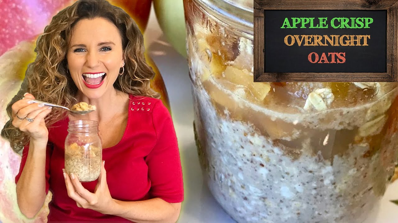 Apple Crisp Overnight Oats