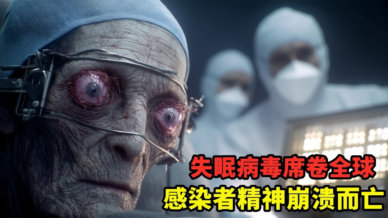 2026最新科幻片《VAKA》，失眠病毒席卷全球，感染者精神崩溃而亡！