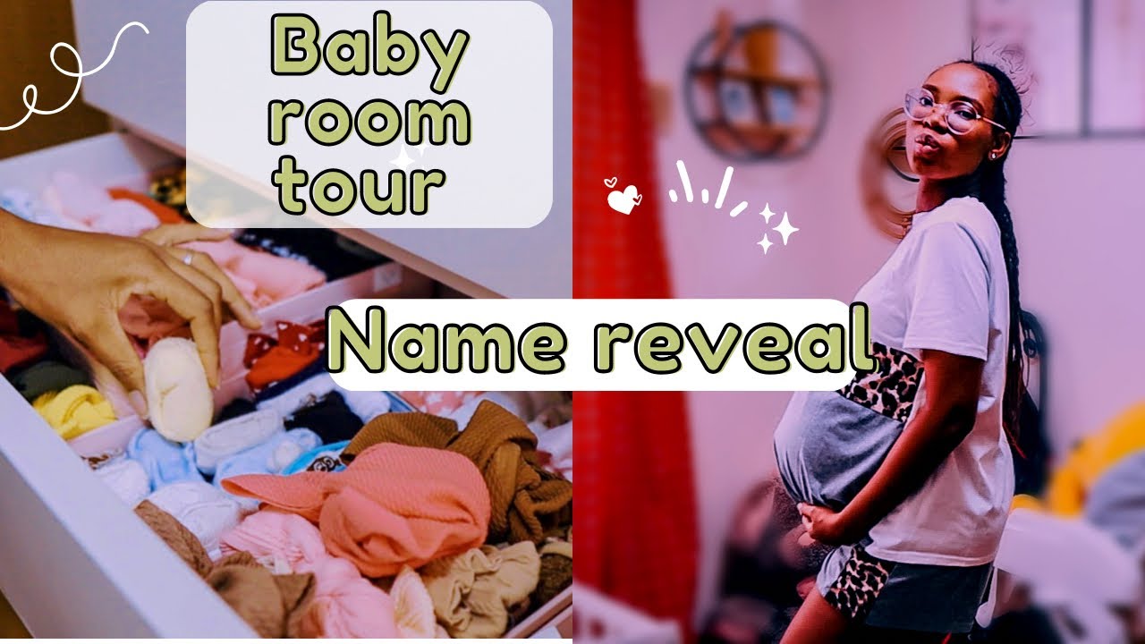 Our BABY NAME Reveal and Nursery tour