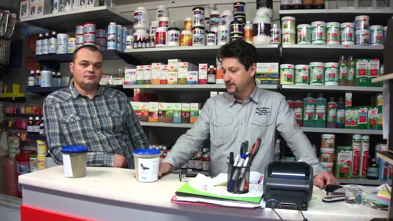 dlahodowcow.pl - Arek Konieczny prezentuje swoje zioła dla gołębi - 19.12.2015r.
