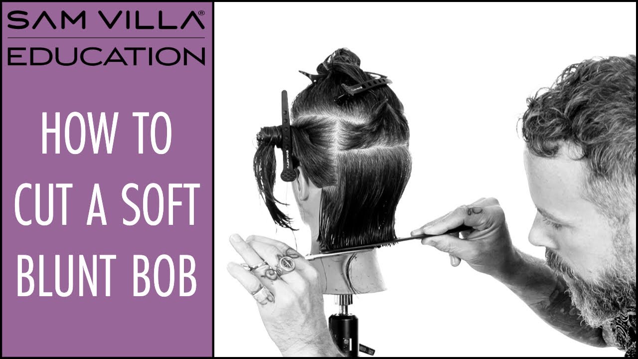 How to Cut a Soft Blunt Bob