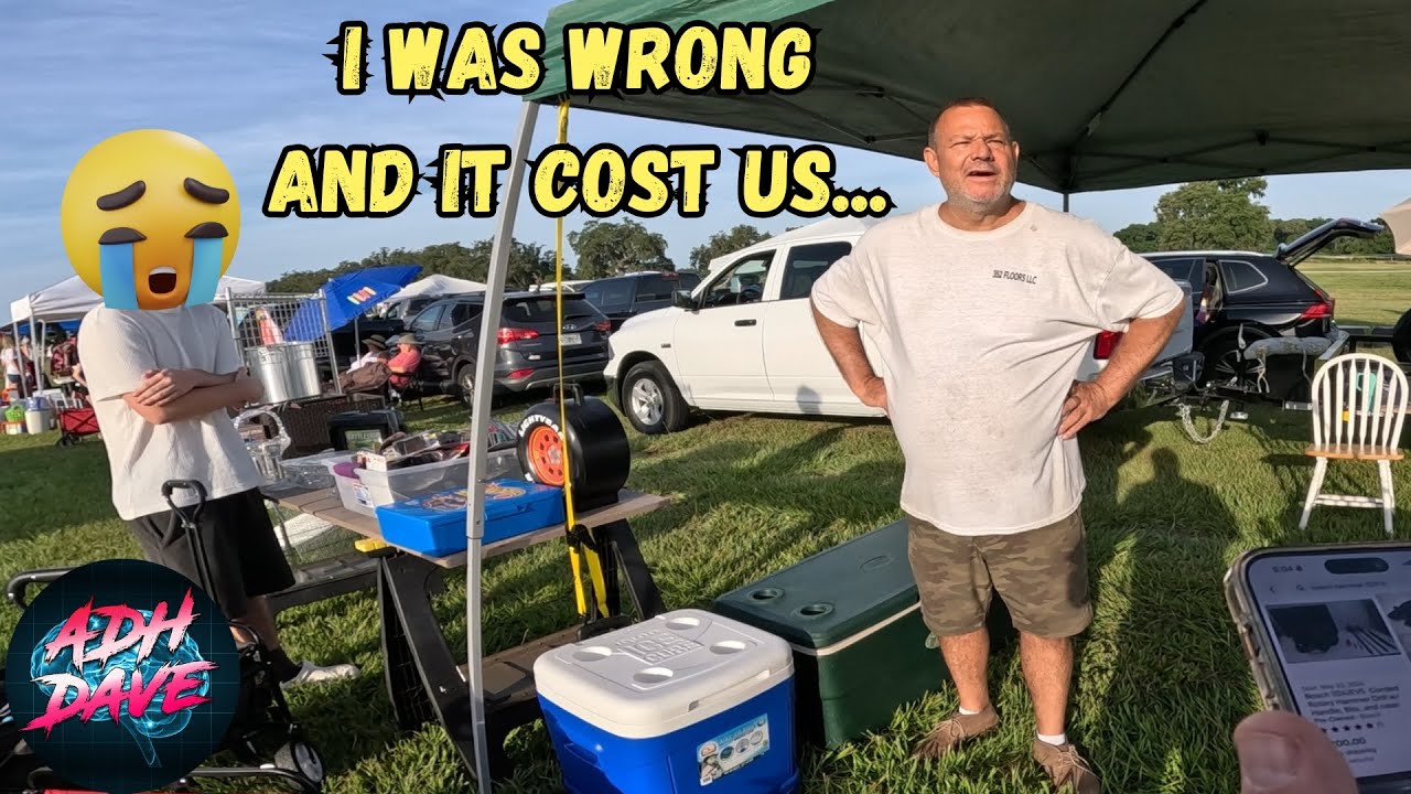 We learned an expensive lesson at this Flea market...