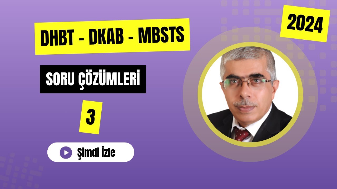 2024 DHBT SORU ÇÖZÜMLERİ - 3