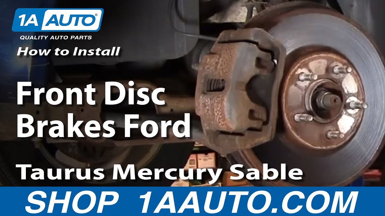 How to Replace Front Brakes 96-07 Ford Taurus