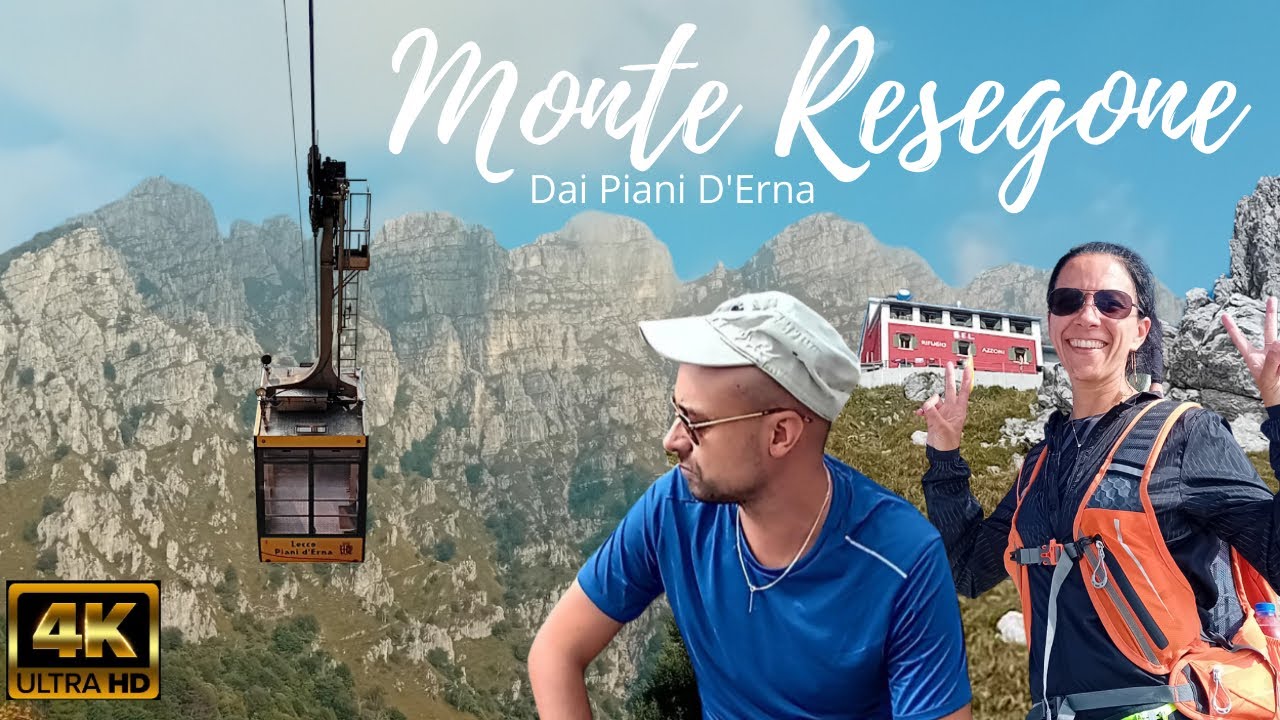 Monte RESEGONE (Lc) FACILE? Sen. 5 - 1 & 17 - 7 dai Piani d'Erna 🚠 Vetta Cermenati Rifugio Azzoni