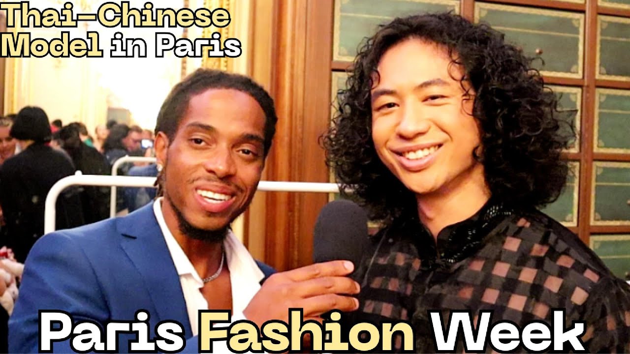 Backstage with Rising Asian Model Benz at Paris Fashion Week