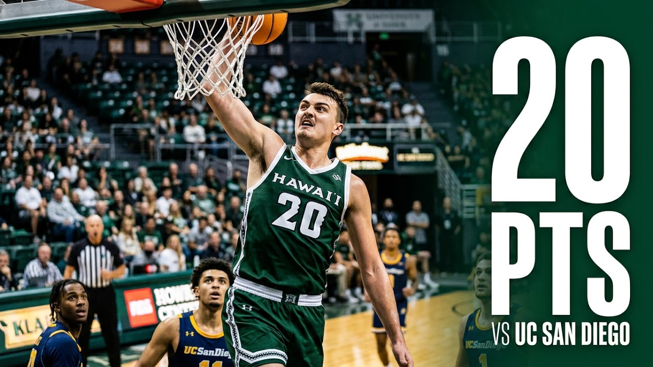 Isaac Johnson 20 Pts. Against UC San Diego (2/7/26)