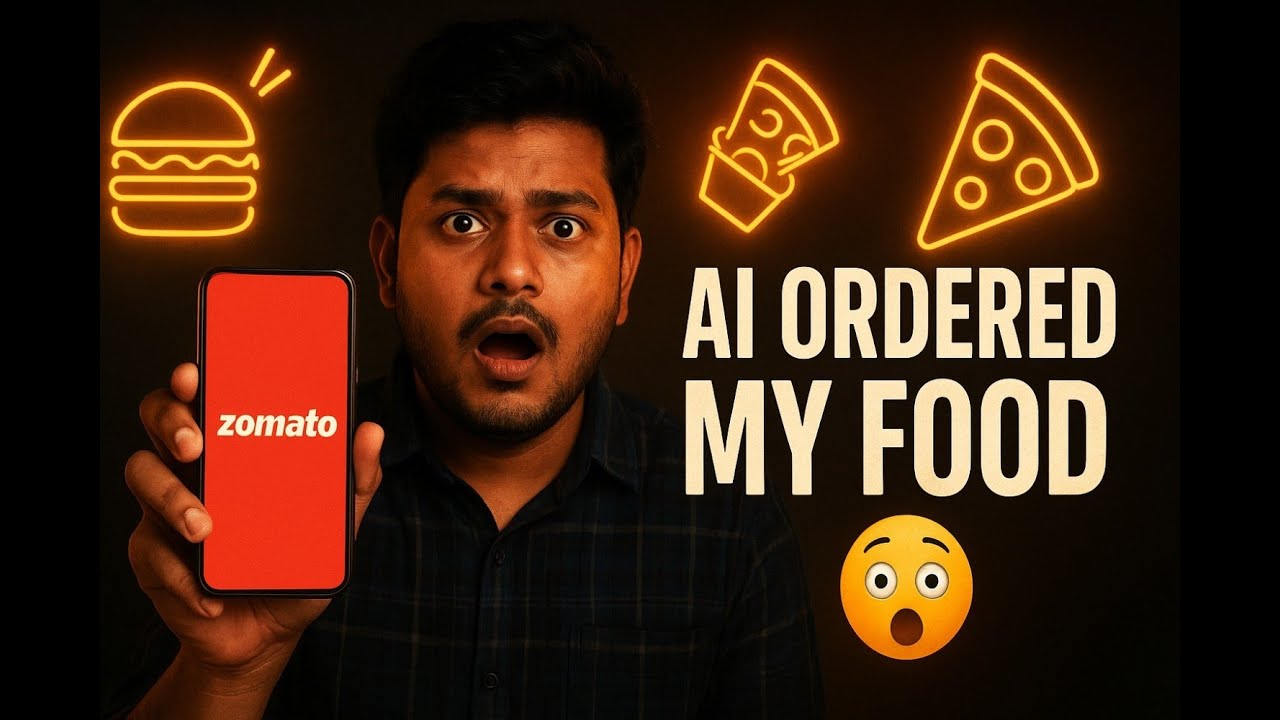 AI Can Now Order Food from Zomato! 🍔 | Mind-Blowing Tech Demo | Telugu