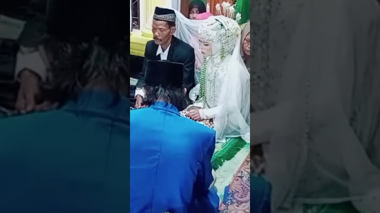 Kedua mempelai langsung m4suk kamar saat ramai pengunjung #karya