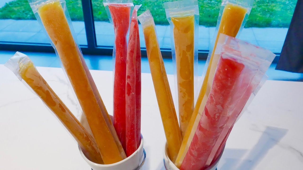 Baobab fruit ice-lollies | Baobab ice lollies | How to make baobab ice lollies.