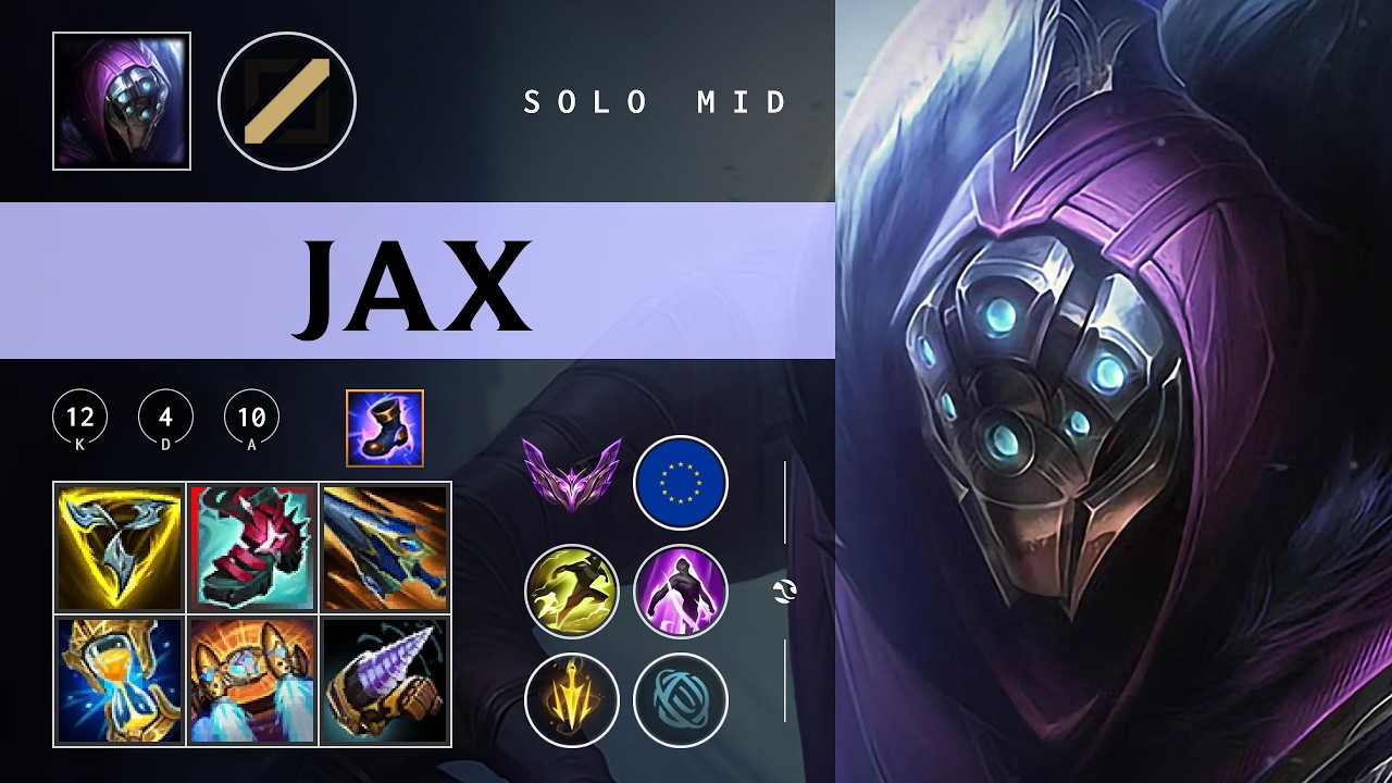 Jax Mid vs Yasuo - EUW Master Patch 26.05