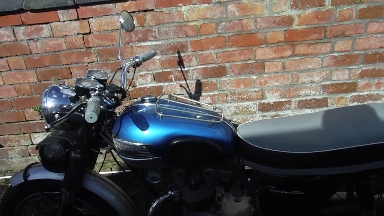 Triumph 350 Tiger 90 'after service' test run by Performance Classics.
