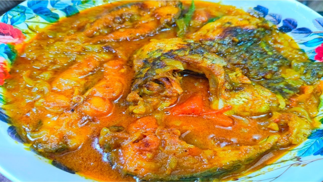 টমেটো আর পেঁয়াজ দিয়ে তেলাপিয়া মাছের মাখোমাখো ভুনা সহজ রেসিপি || Telapiya Macher Bhuna Easy Recipe