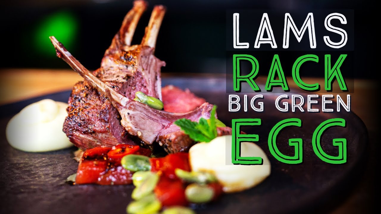 Recept Big Green Egg van gegrild LAMSRACK op de kamado BBQ!