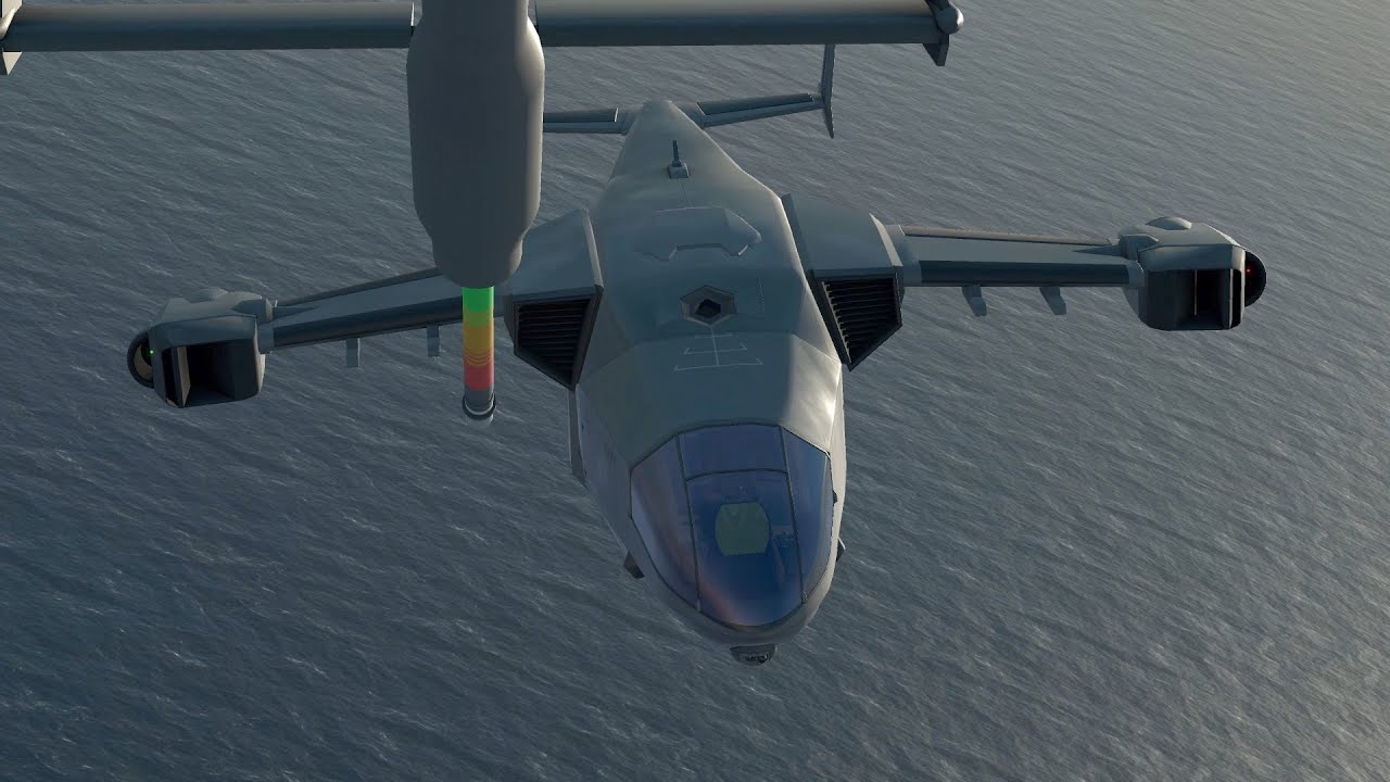 VTOL VR - AV-42C - Aerial Refueling Spectator Camera PresetViews