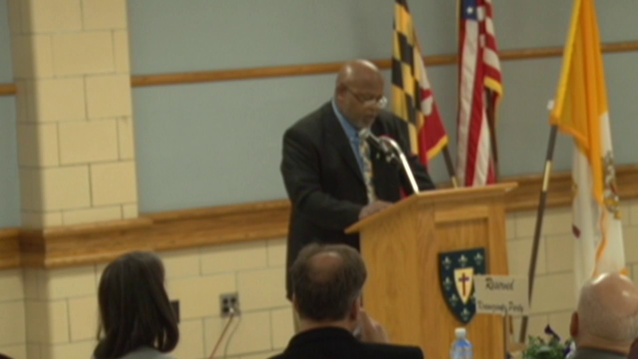 Vaughn Holsey Honored for 25 years at DeMatha Catholic