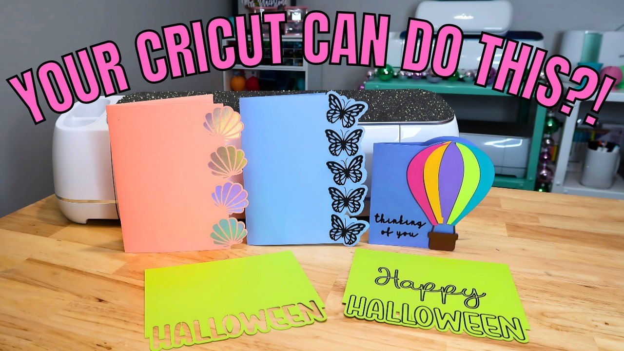 DIY Side Edge Cards with Cricut | Perfect for Any Occasion!