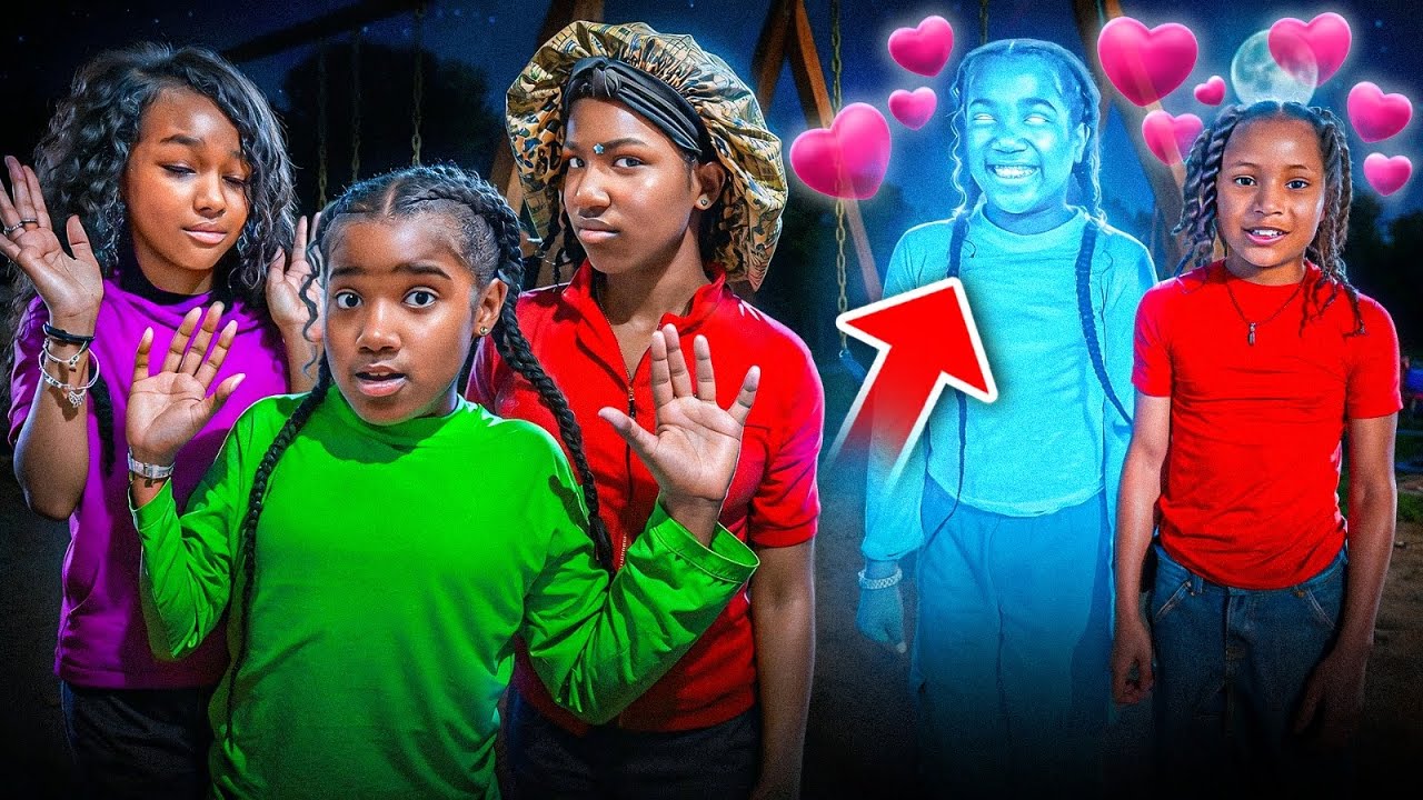 Our Daughter’s EVIL IMAGINARY TWIN HAS A CRUSH ON HER FRIEND 💔💔😨@badkidameyah @KyeInMotion 