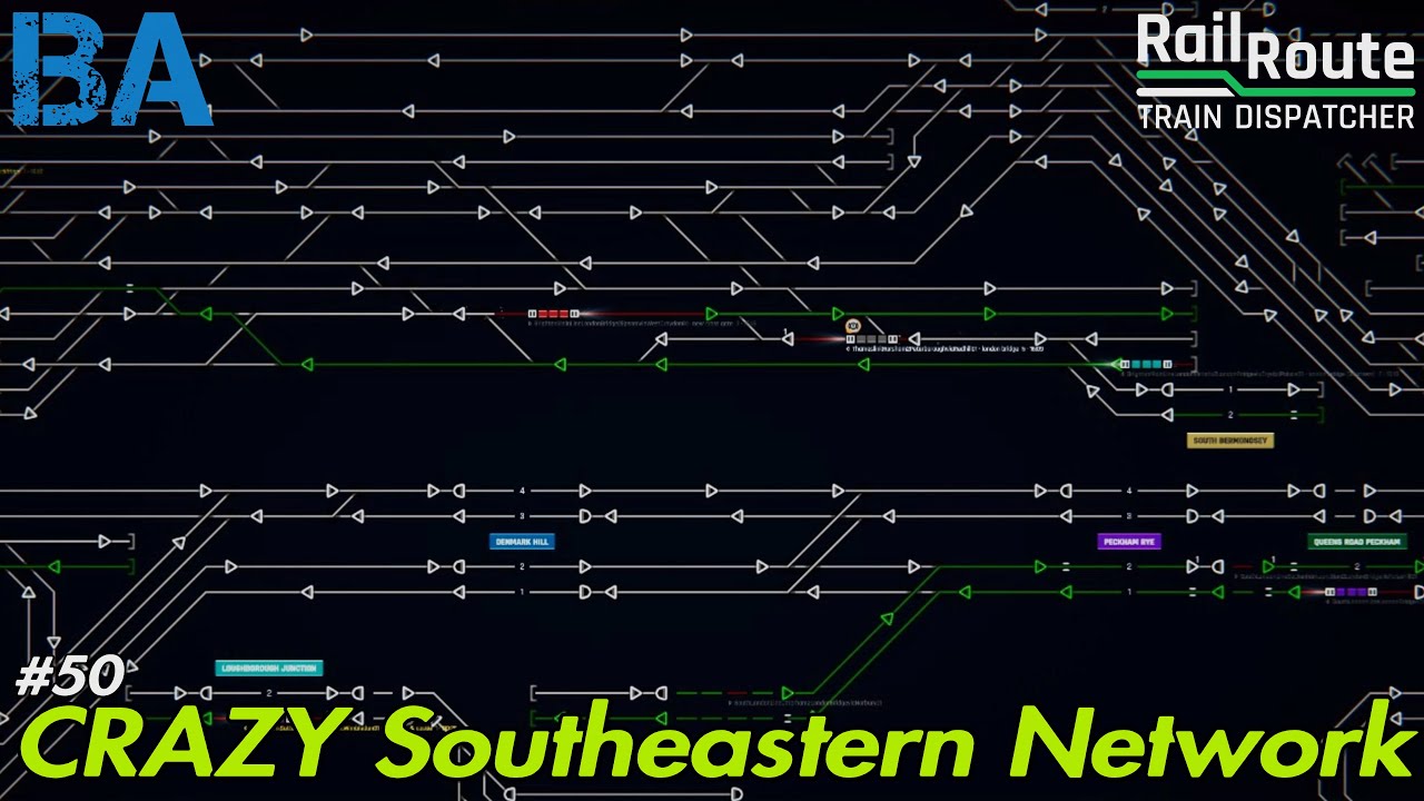 RailRoute #50 - CRAZY Southeastern Network