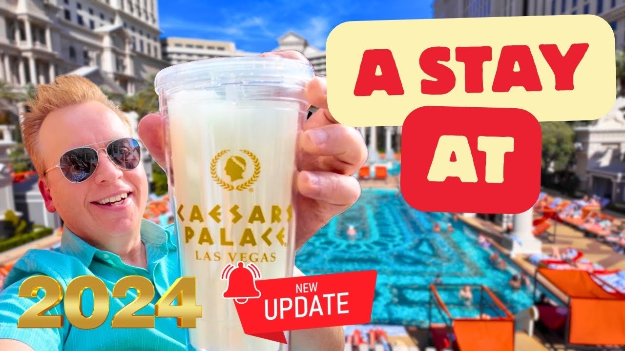Epic Views & Rooms: An UPDATED CAESAR'S PALACE 2024 Like You've Never Seen Before! FOUNTAIN VIEWS!
