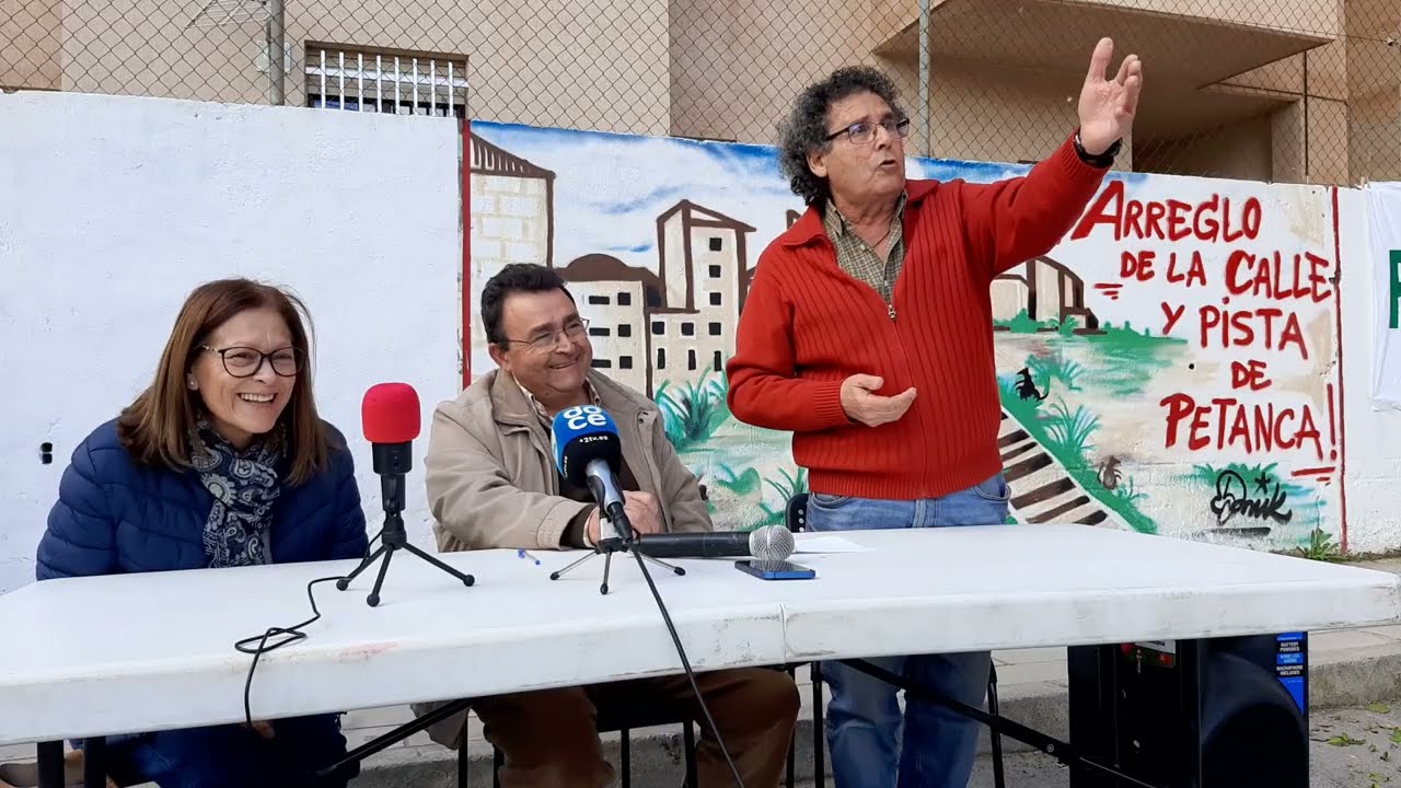 Rueda de Prensa  AVV NUEVOS HORIZONTES CIUDAD DE ASIS ALICANTE 