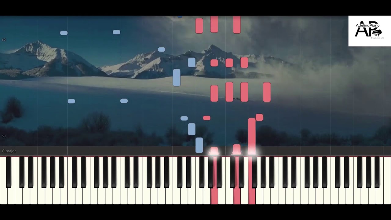 Ennio Morricone - Regan's Theme - synthesia tutorial