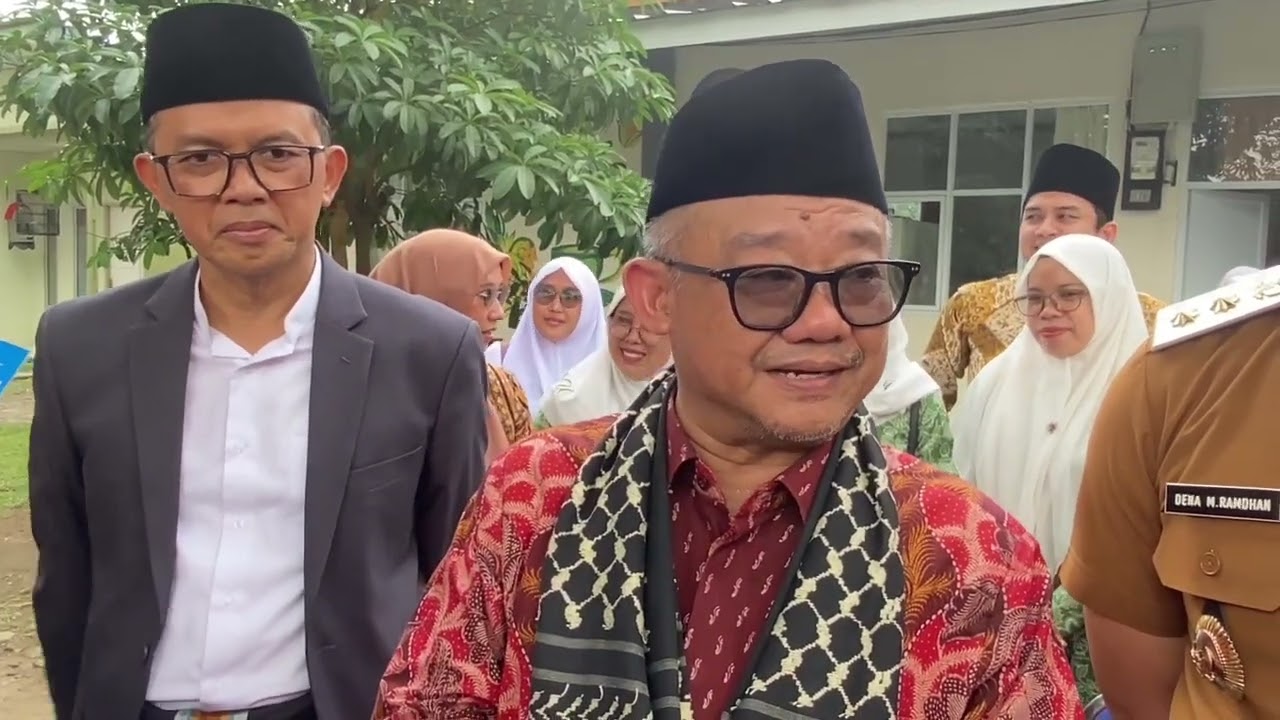 MENDIKDASMEN RESMIKAN DUA GEDUNG SEKOLAH DI PONPES AL MIZAN JATIWANGI