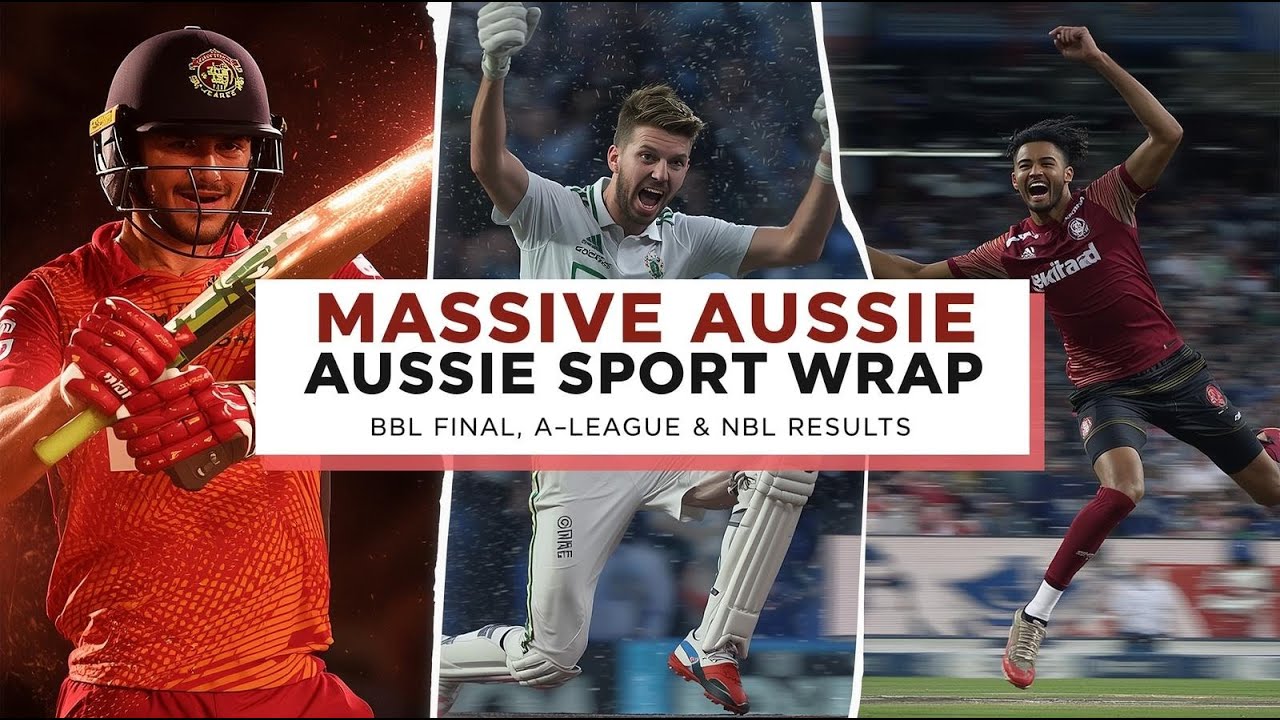 Mix Sport Show with BJ  30 1 2BBL Champions Crowned! | Full A League, NBL & WNBL Results & Previews