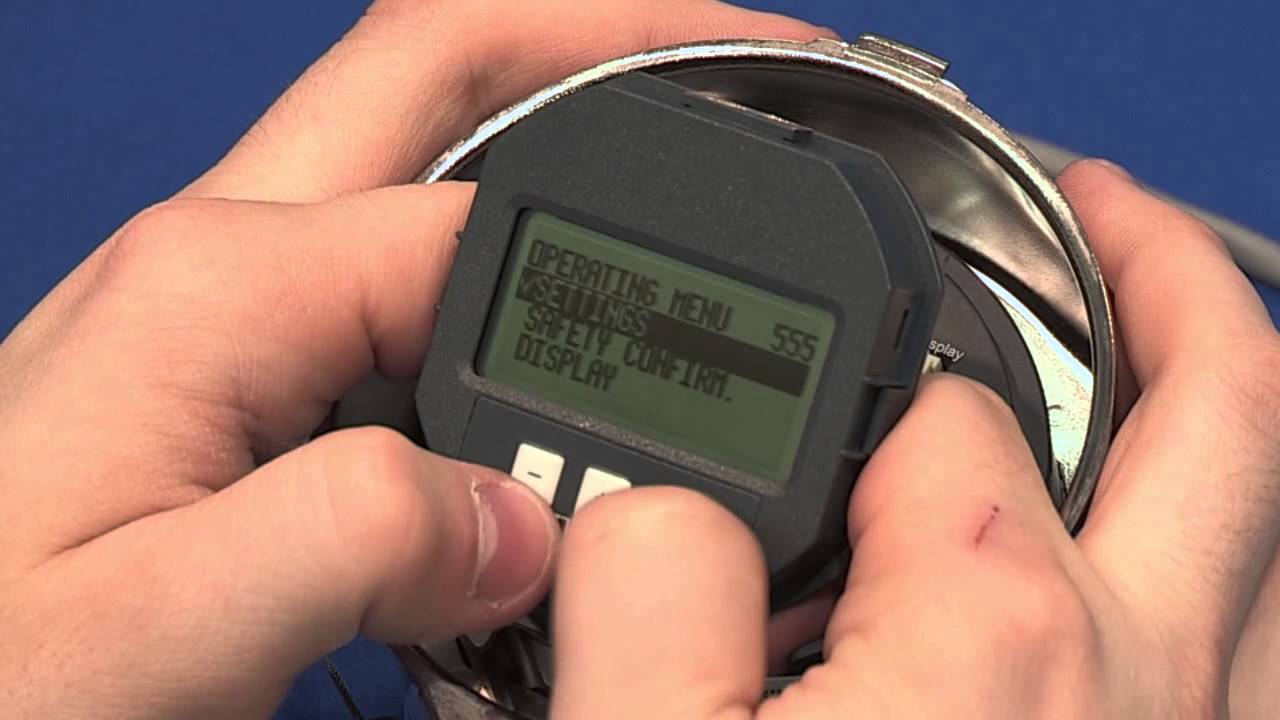 Настройка Cerabar S и Deltapilot S