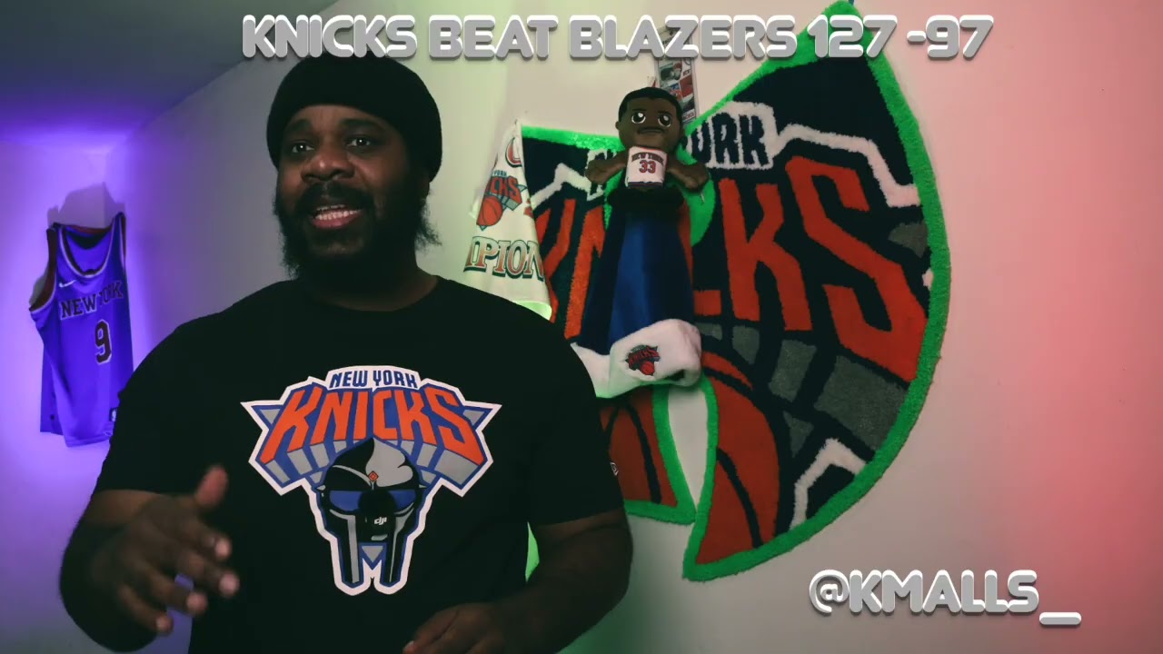 WHAT JUST HAPPENED!? DID WE DO WHAT I THINK WE DID!? KNICKS VS BLAZERS RECAP & MORE!