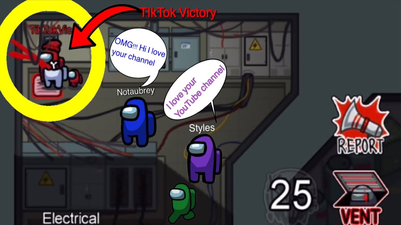 Among Us - TikTok Victory Playing With Fans **Funny Moments** #2