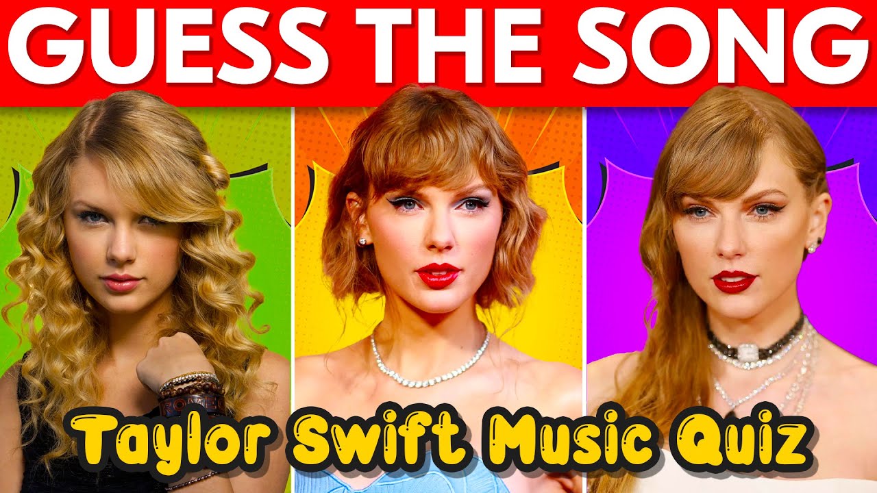 Guess 50 Taylor Swift Songs 👑🎤 | Music Quiz