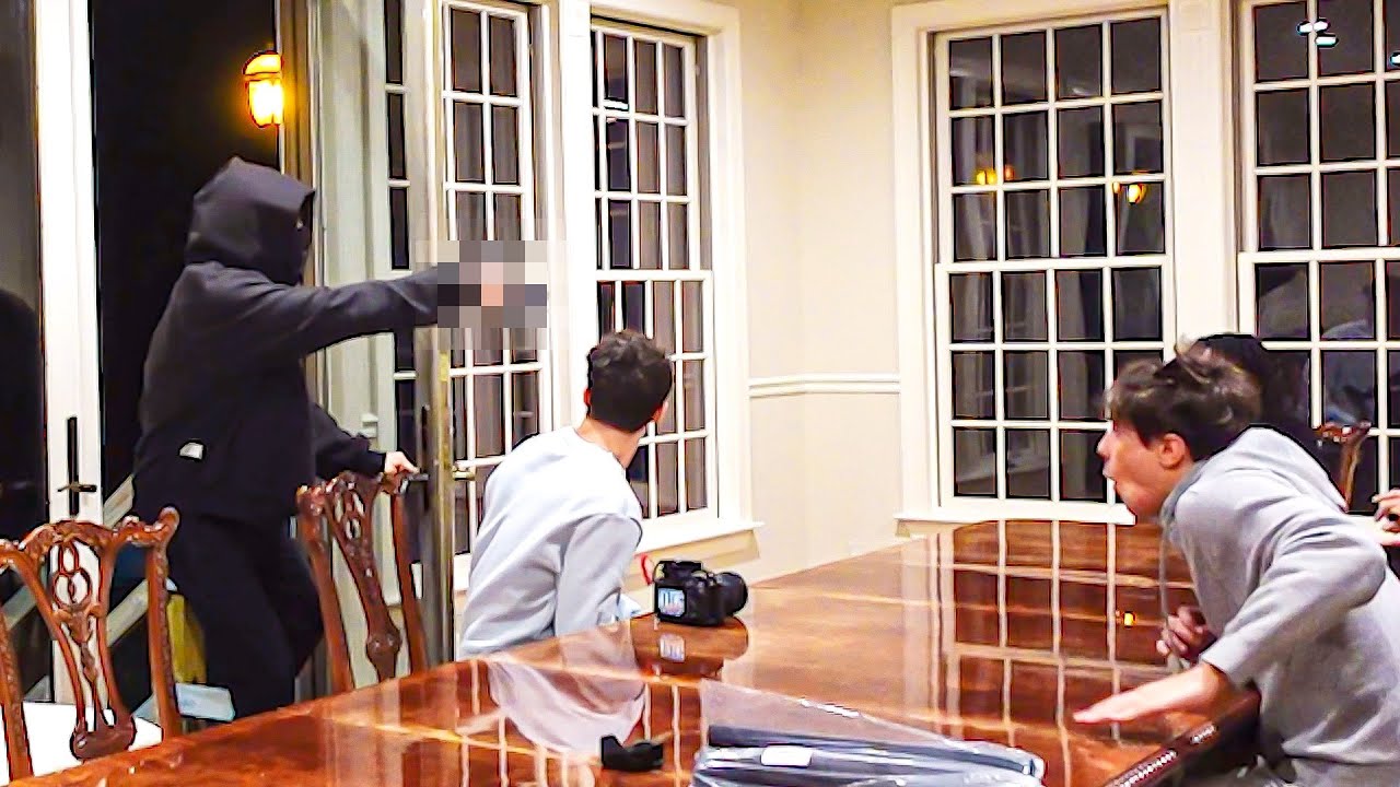 Fake Robbery Prank at the NRG House