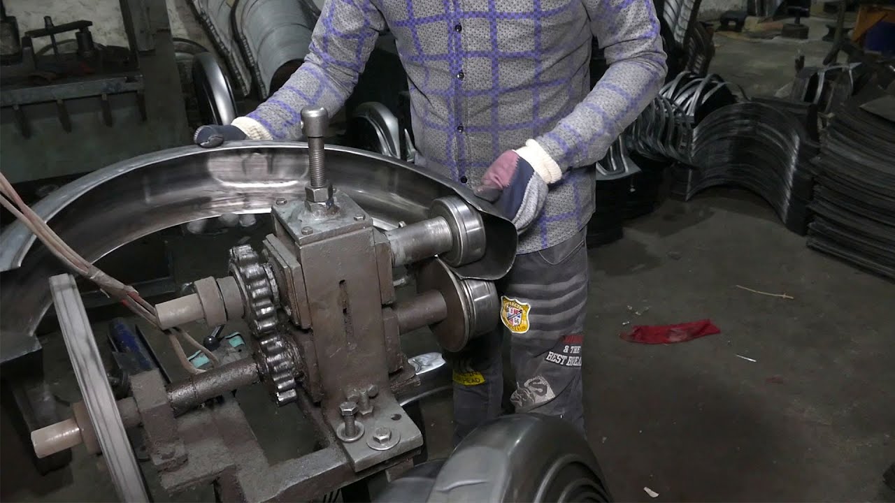 How Motorcycle Mudguard are Made