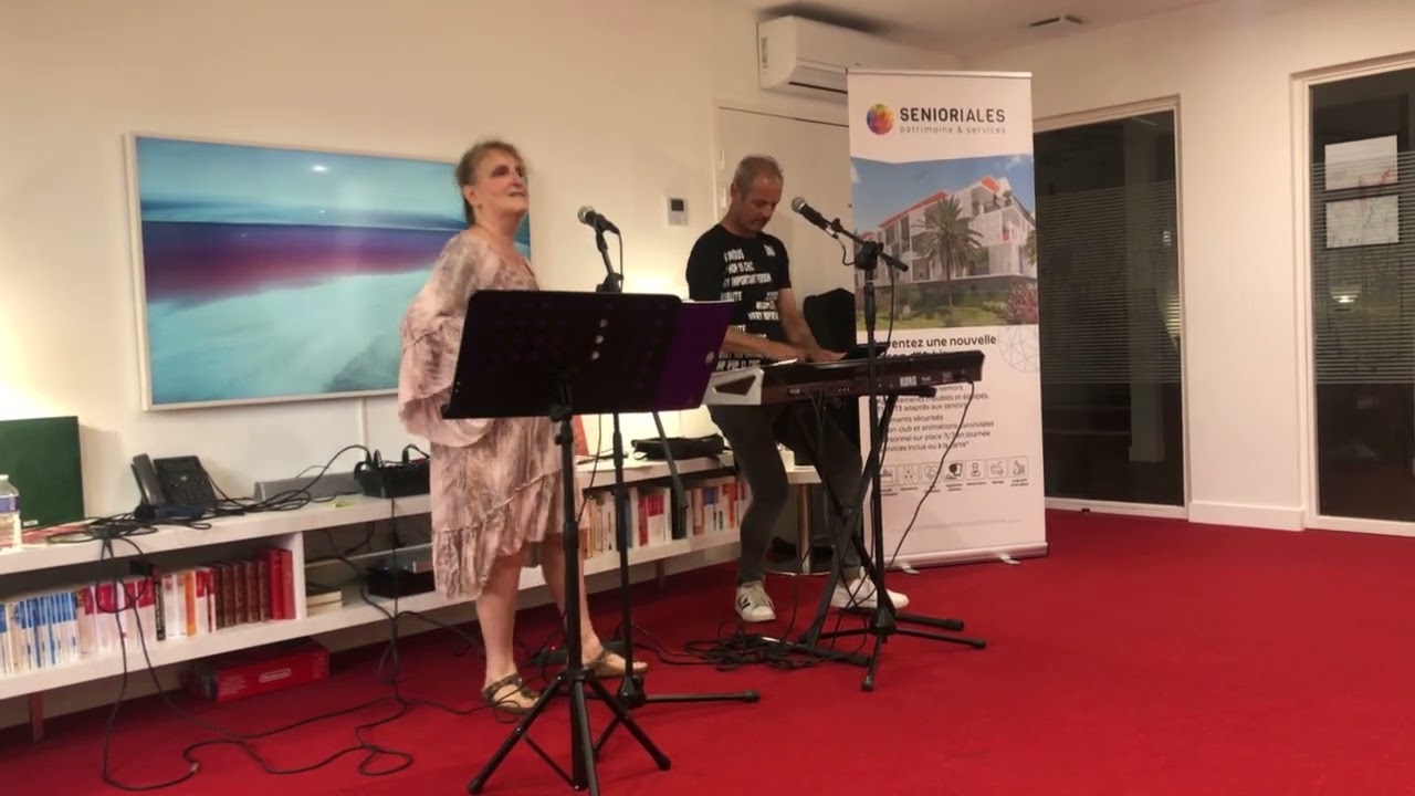 Black Magic  Woman Santana  (cover) groupe DUOLIGHT Francois Zamataro et Lola Fiorini
